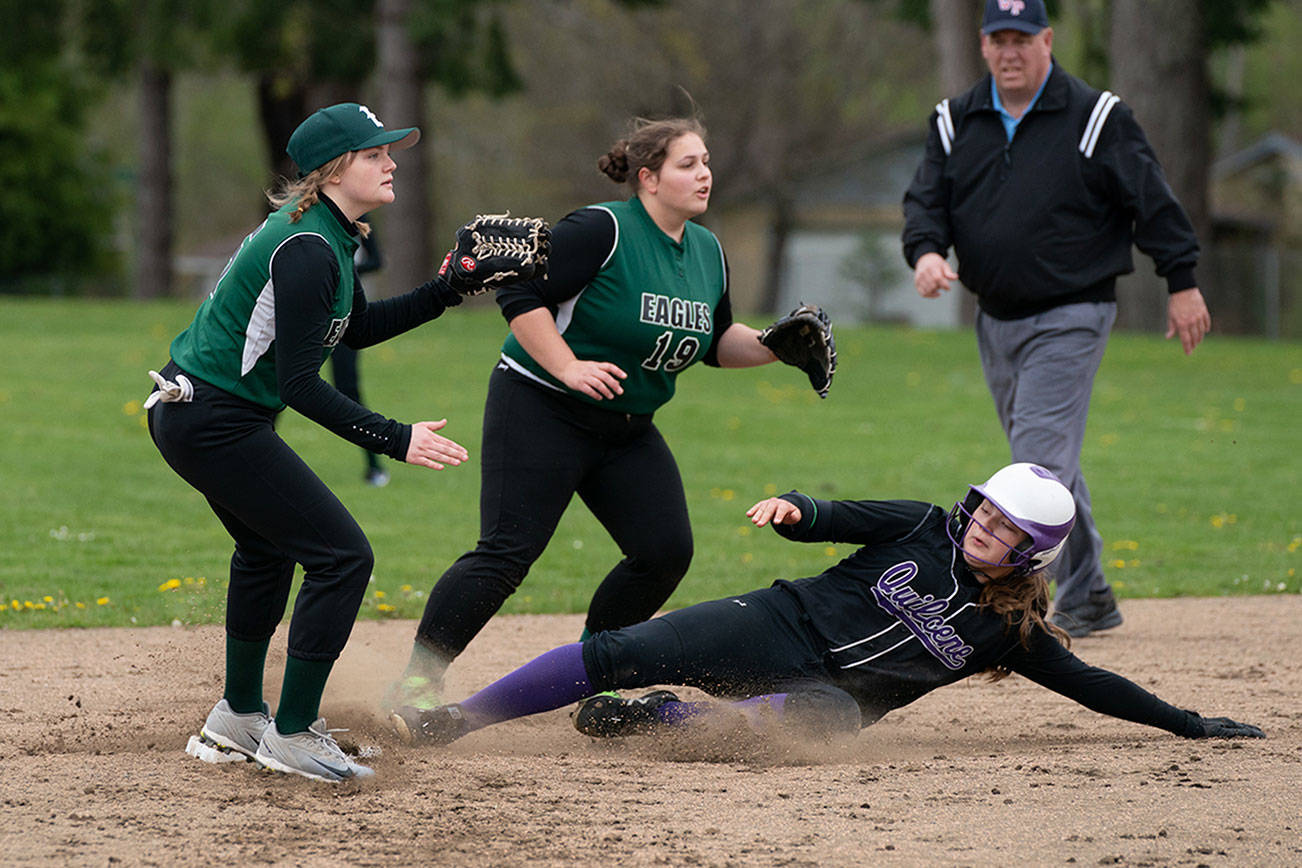 PREP SOFTBALL AND BASEBALL ROUNDUP: Quilcene and Port Angeles clicking on the diamond