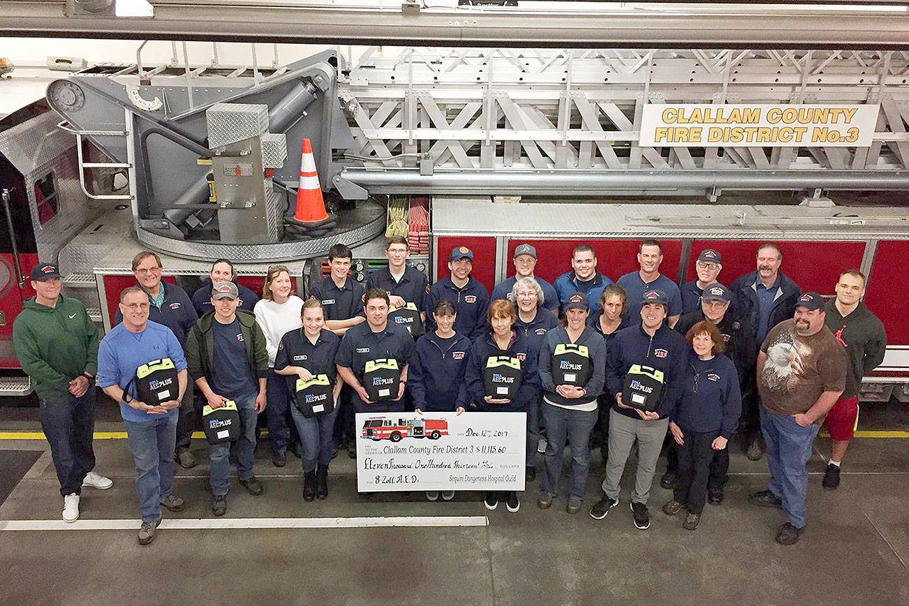 Guild donation helps Fire District 3 purchase AEDs