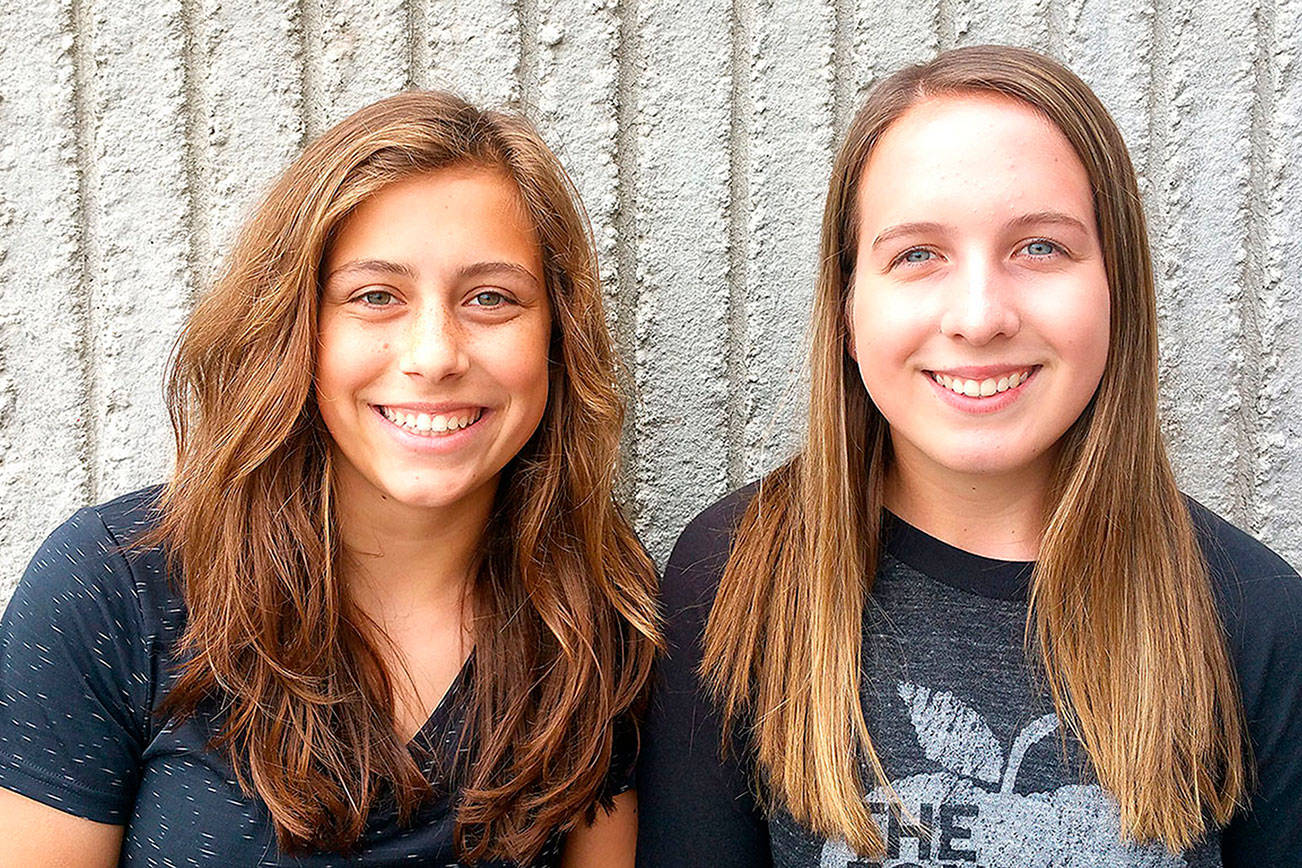 ATHLETES OF THE WEEK: Jessica Dietzman and Kali Wiker, Sequim doubles’ tennis