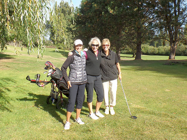 Port Townsend Women’s Golf Club Port Townsend Women’s Golf Club is launching an Evening Golf for Working Women program each Wednesday at 5 p.m. from May 30 through June 27. Club members are, from left, Lynn Bidlake, Linda Deal and Diane Solie.