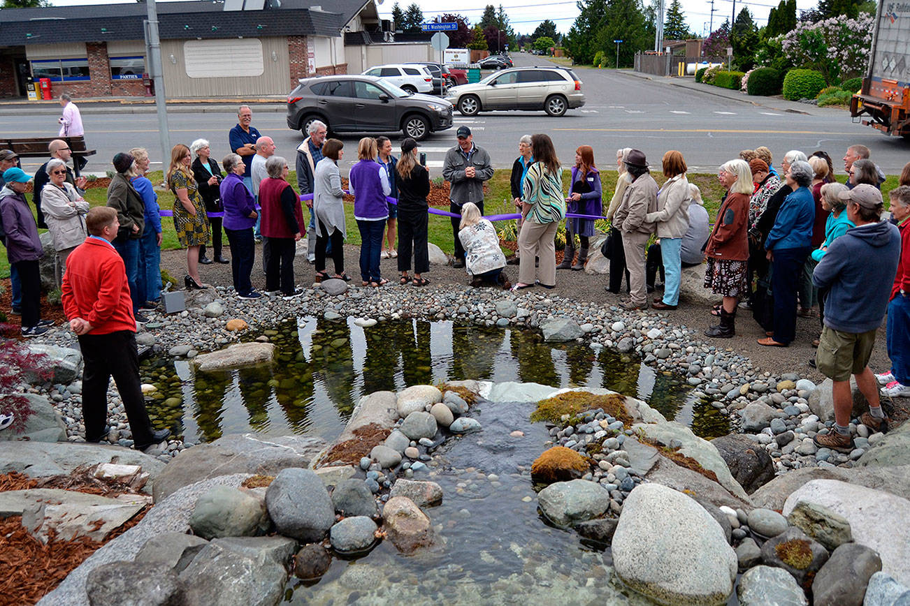 Sequim’s Pioneer Park fountain revived