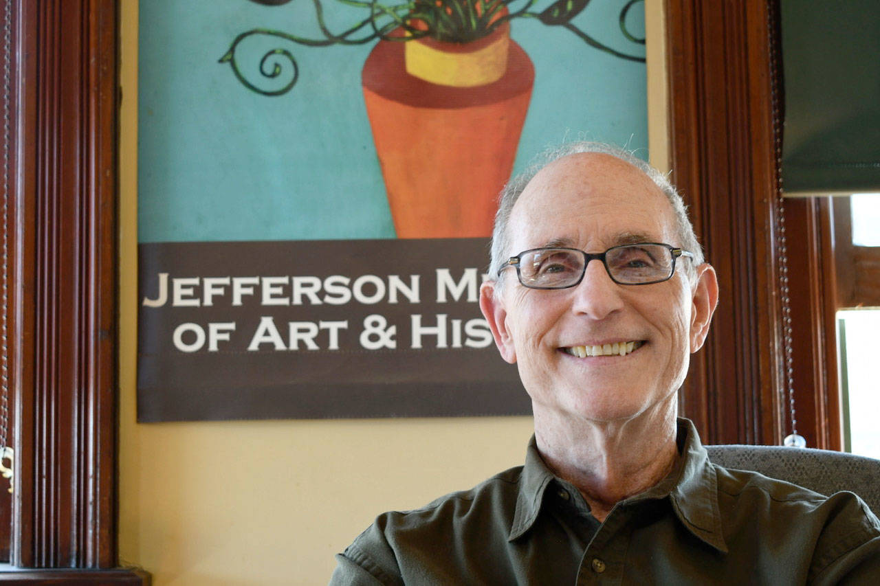 Jefferson County Historical Society Executive Director Bill Tennent will retire at the end of the month from the position he’s held for 16 years. (Jeannie McMacken/Peninsula Daily News)
