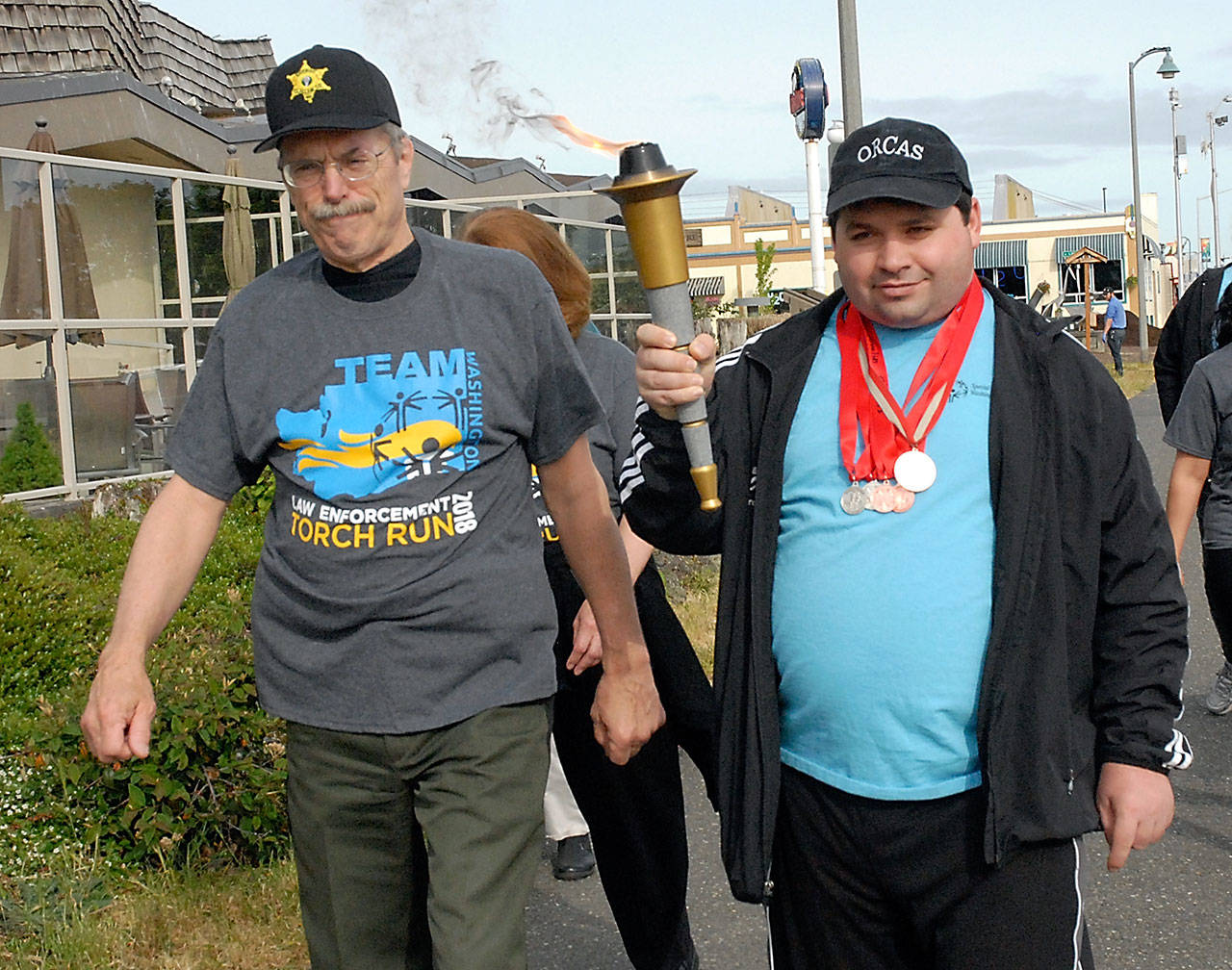 PHOTO: Going for the gold with Special Olympics