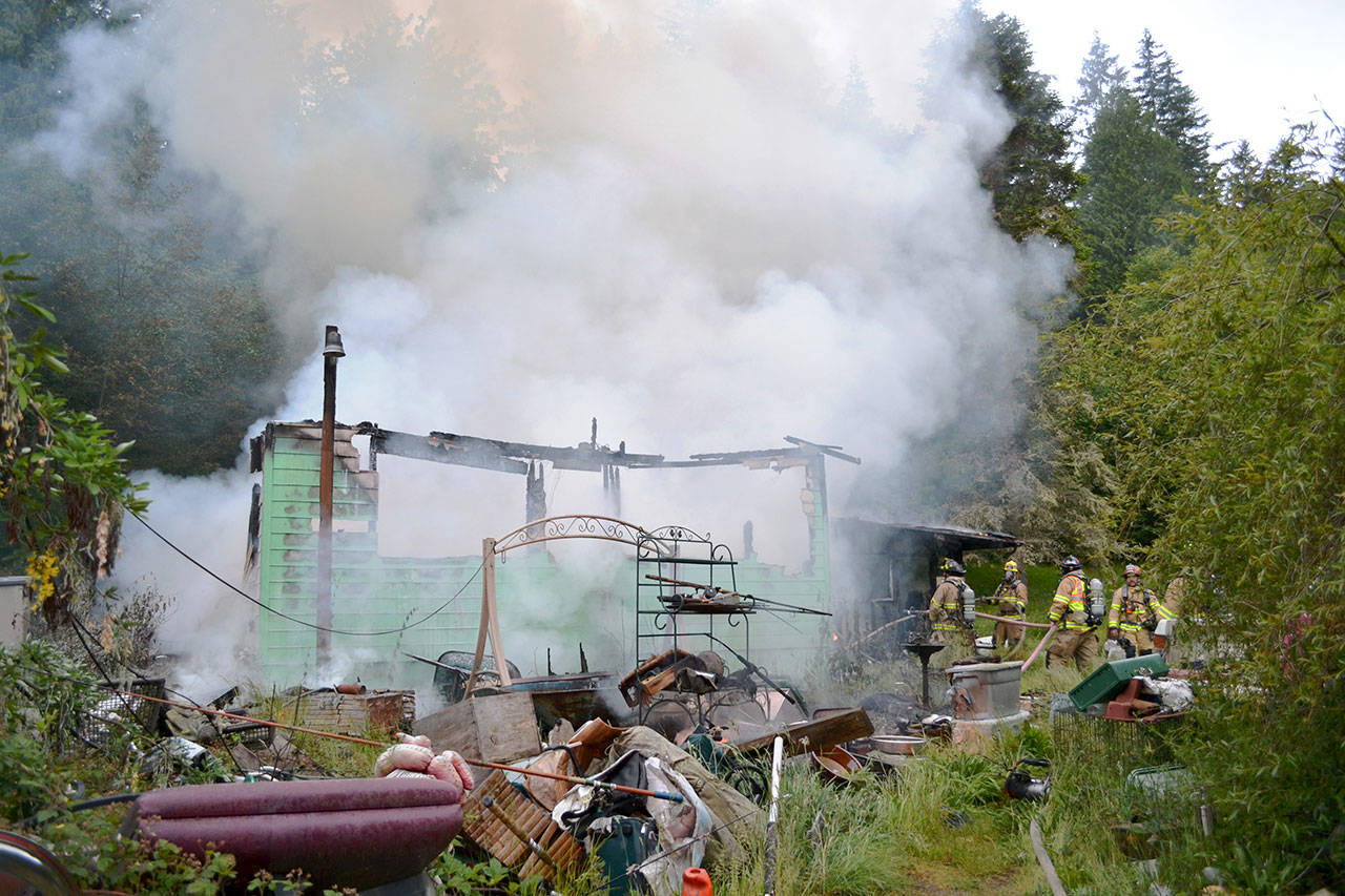 Port Hadlock man homeless after early morning fire Peninsula Daily News
