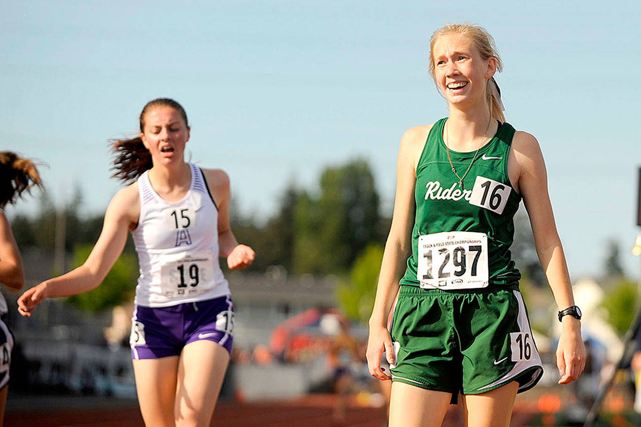 ALL-PENINSULA GIRLS TRACK: Riders’ Gracie Long roars back after difficult autumn