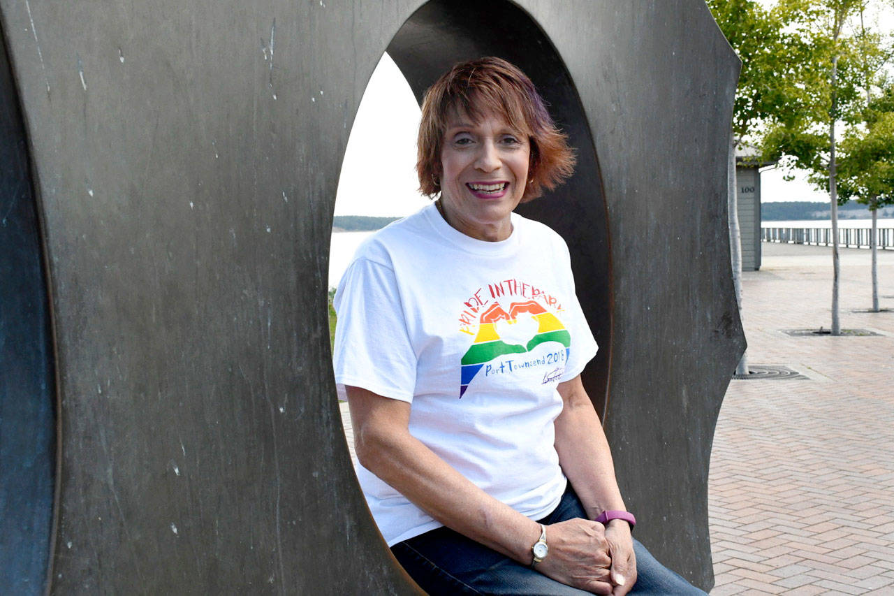 The inaugural Pride in the Park event will be held Saturday at Pope Marine Park from 11 a.m. to 5 p.m. with activities and entertainment for all ages. Emelia De Souza, president of Jefferson County Pride, said the event celebrates June as LGBTQ History Month and focuses on human rights and dignity. (Jeannie McMacken/Peninsula Daily News)