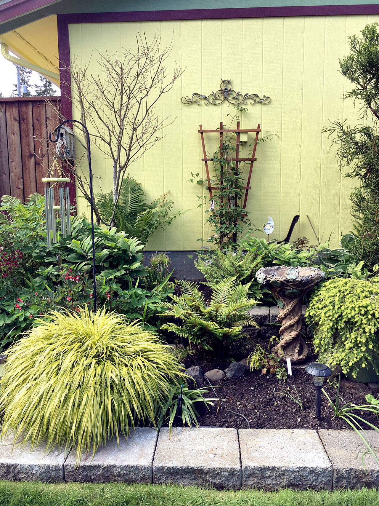 This garden at 1805 S. E St., is on the Petals & Pathways tour this Saturday.