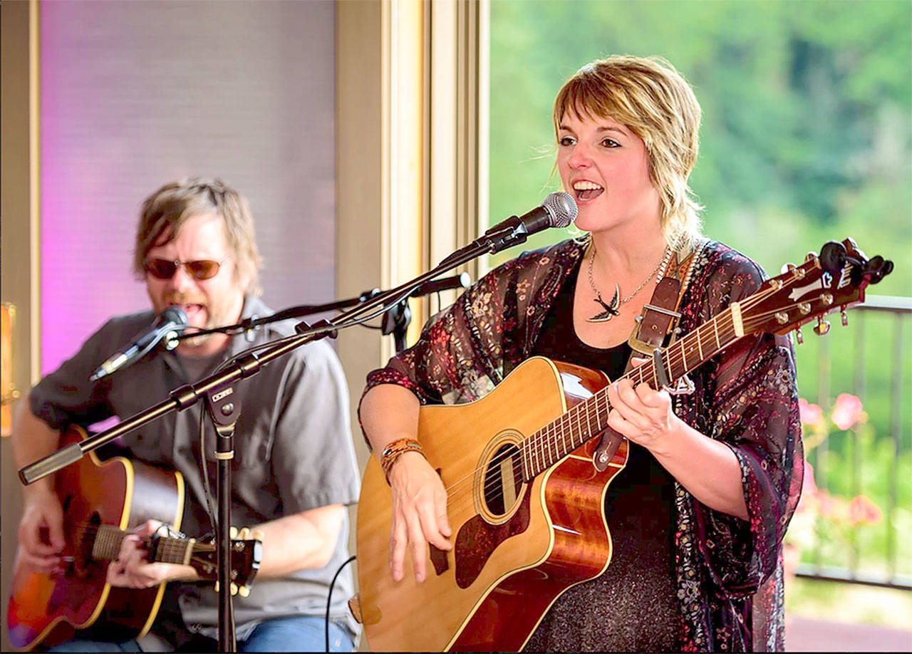 Singer-songerwriters Rob Stroup and Naomi Hooley of Moody Little Sister will perform at Northwind Arts Center at 7 p.m. Sunday.