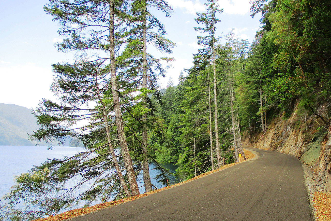 Lake Crescent’s Spruce Railroad Trail now open on western end