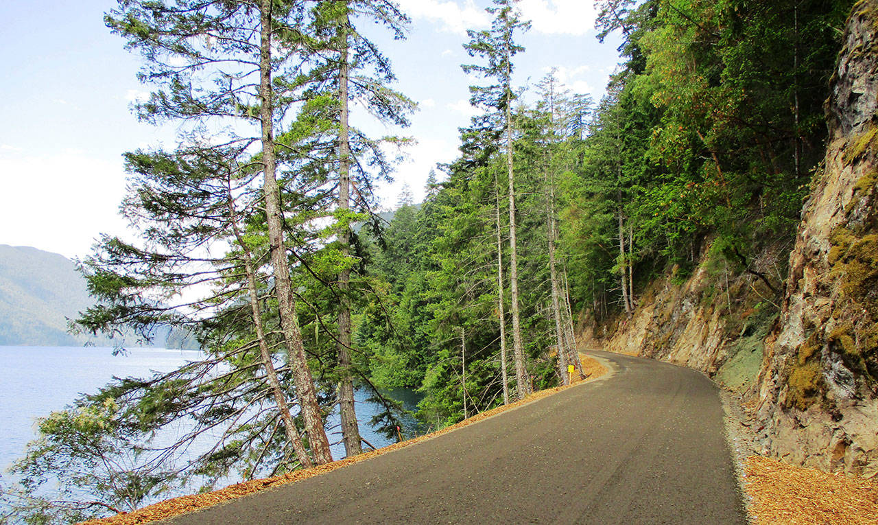 The full length of the Spruce Railroad Trail is now open after the latest phase of work to improve the trail. (Don Brouillard/Federal Highway Administration)