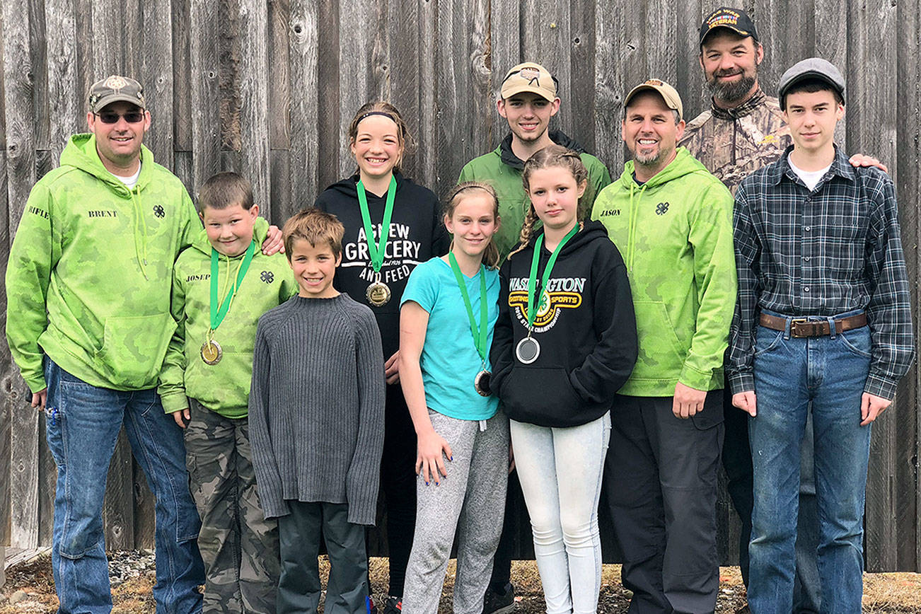 4-H sport shooters sweep state championship to earn medals