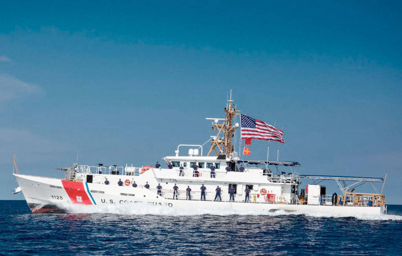 The U.S. Coast Guard commissioned its newest fast response cutter, the Nathan Bruckenthal, in a ceremony last Wednesday.
