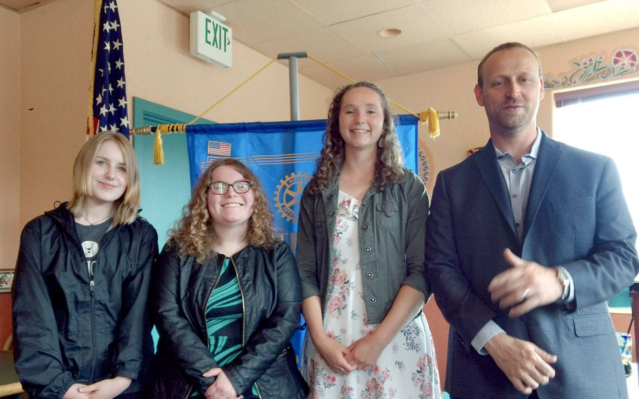 Three Sequim students feted for their work