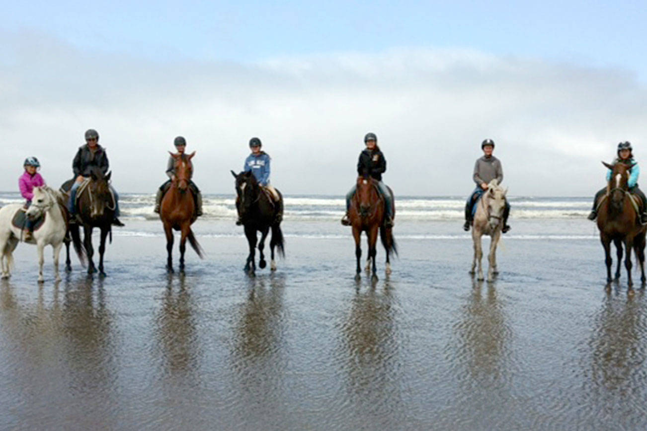 HORSEPLAY: Horses and their humans enjoy beach ride