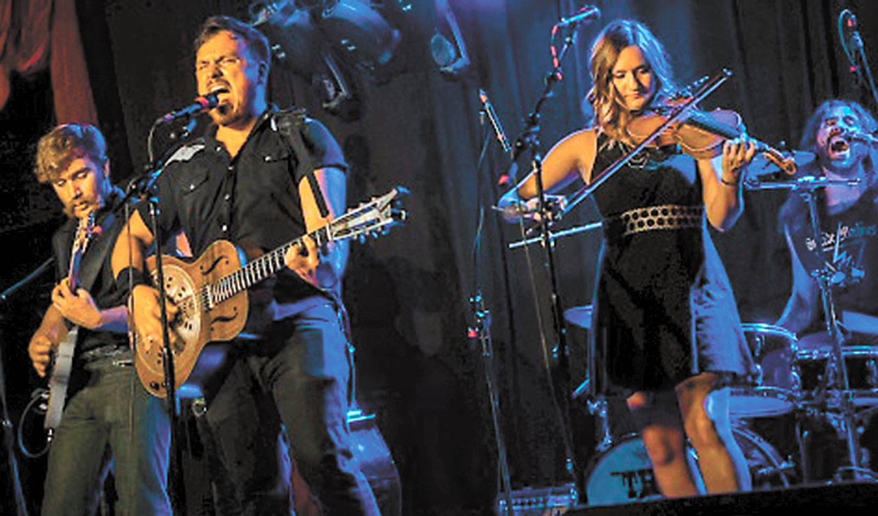 A San Francisco favorite, The Sam Chase Band, performs at a previous Juan de Fuca Festival.