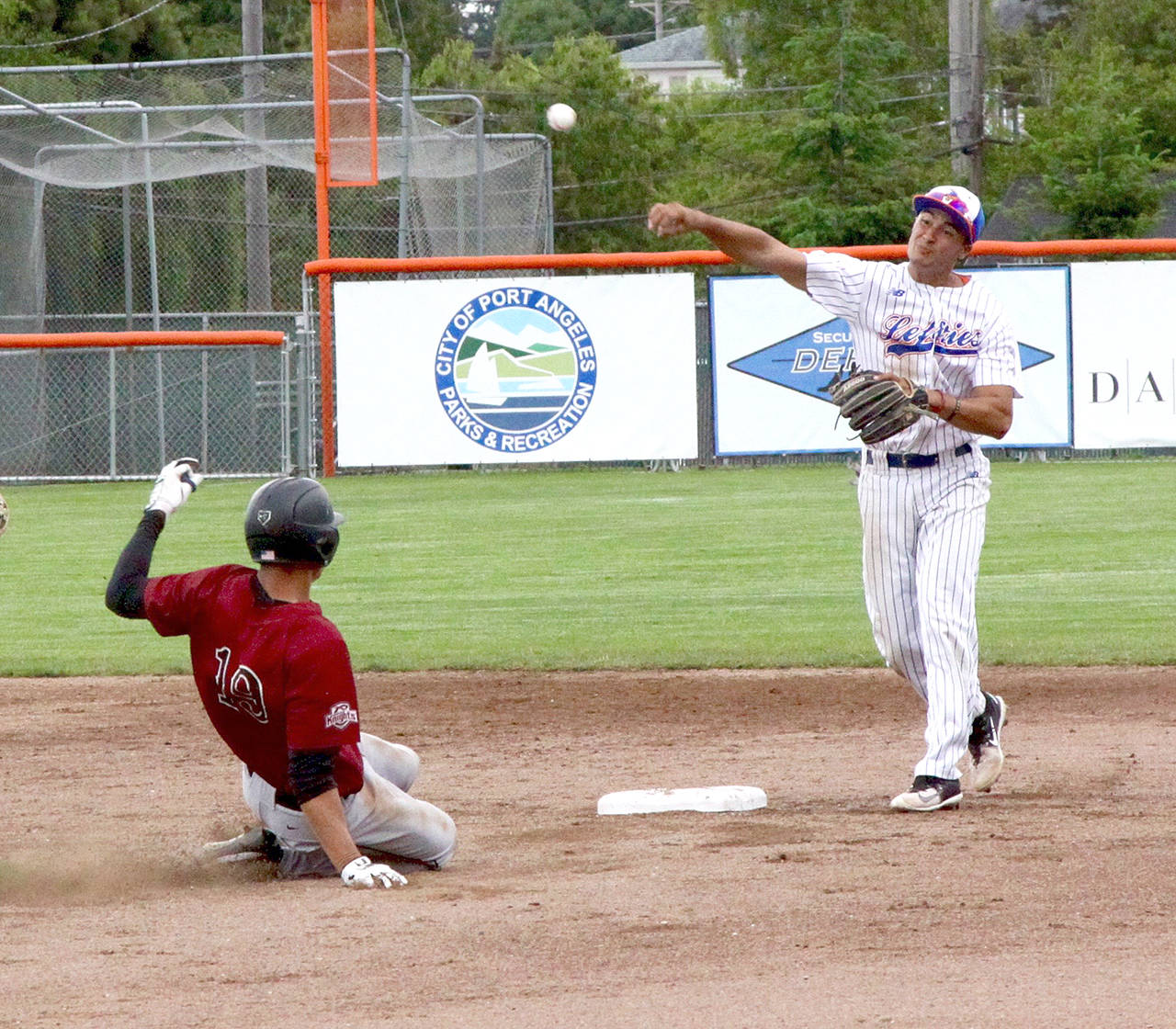 Dave Logan/for Peninsula Daily News Lefties second baseman Jason Dicochea was picked to the All-West Coast League second team.