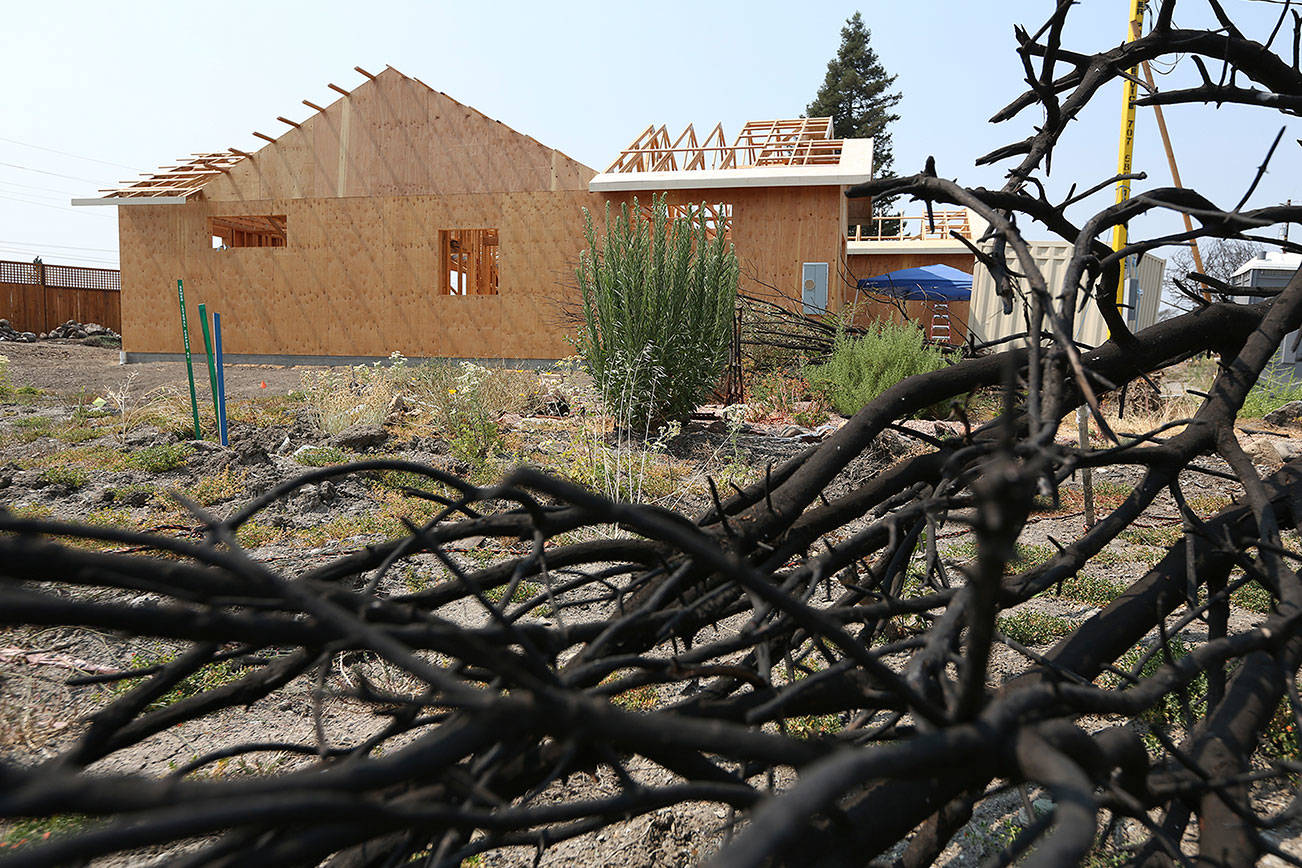 Rebuilding is a struggle after wine country fires