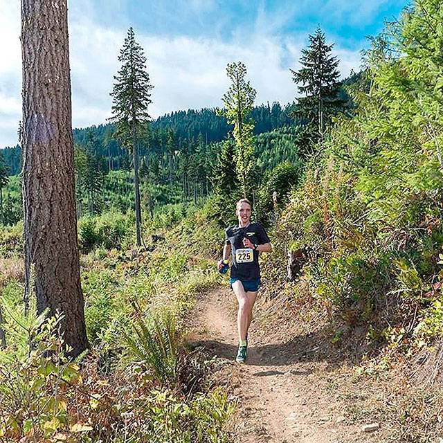 The Great Olympic Adventure Trail Run                                Trail running is a major component of the Great Olympic Adventure Trail Run. This year’s GOAT Run will be held Saturday near Joyce.