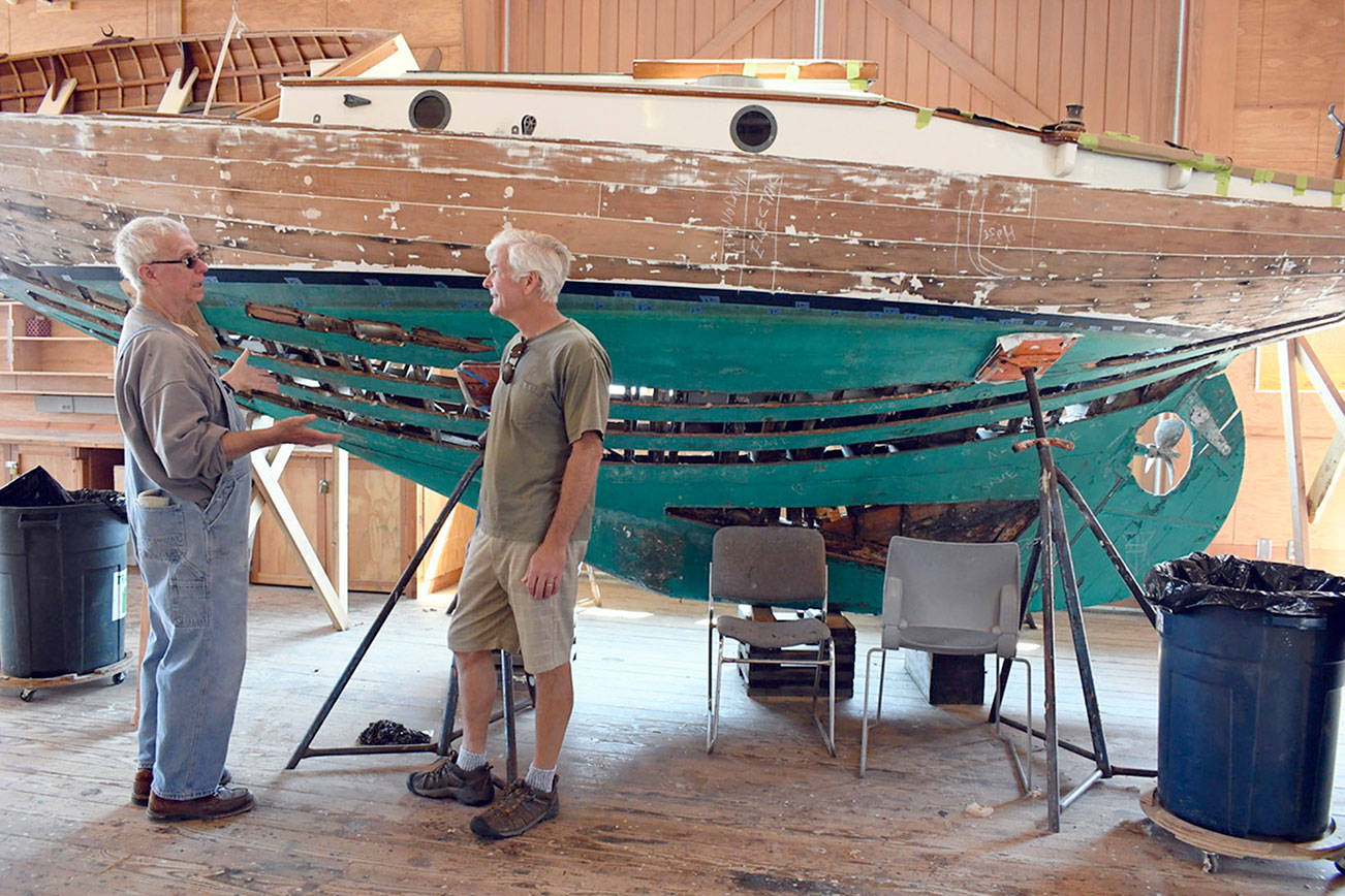 PHOTO: Preparations underway for Wooden Boat Festival