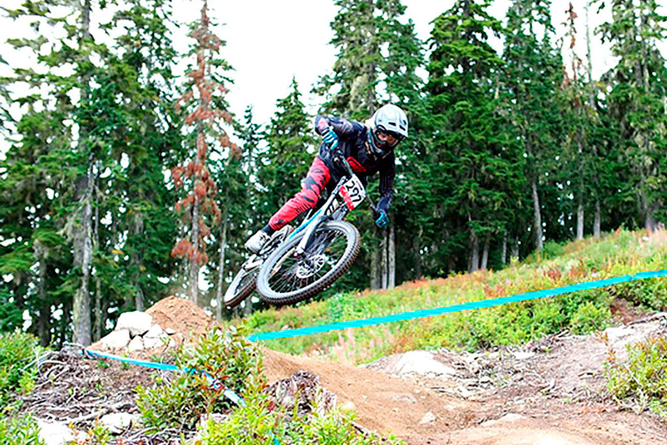 MOUNTAIN BIKING: Port Angeles’ Mangano wins overall first in his category in the NW Cup