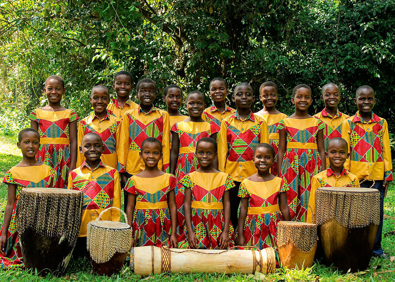 The African Childrens Choir will bring spiritual songs and dance to Port Angeles and Sequim.