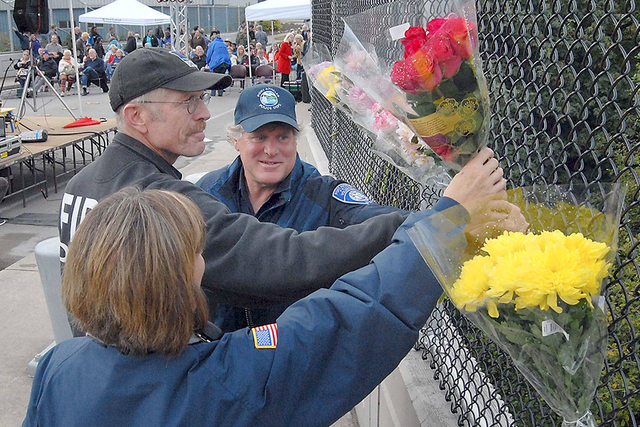 PHOTO GALLERY: Victims remembered at event marking completion of bridge barriers