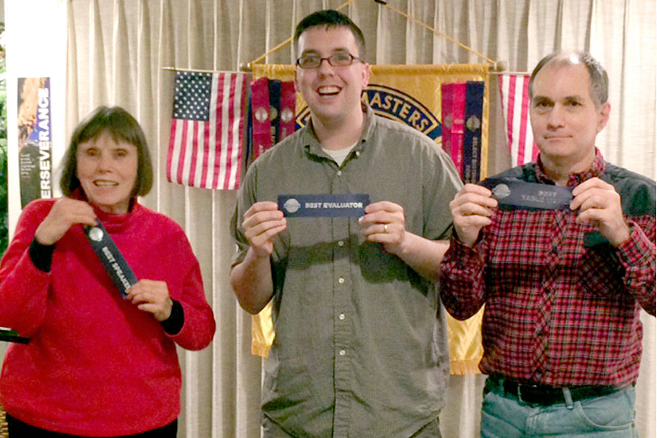 Sequim Toastmasters club members earn recognition