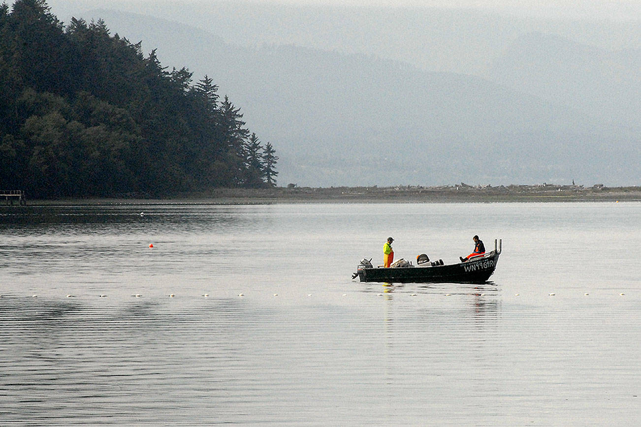 PHOTO: A calm day on the water off Cline Spit