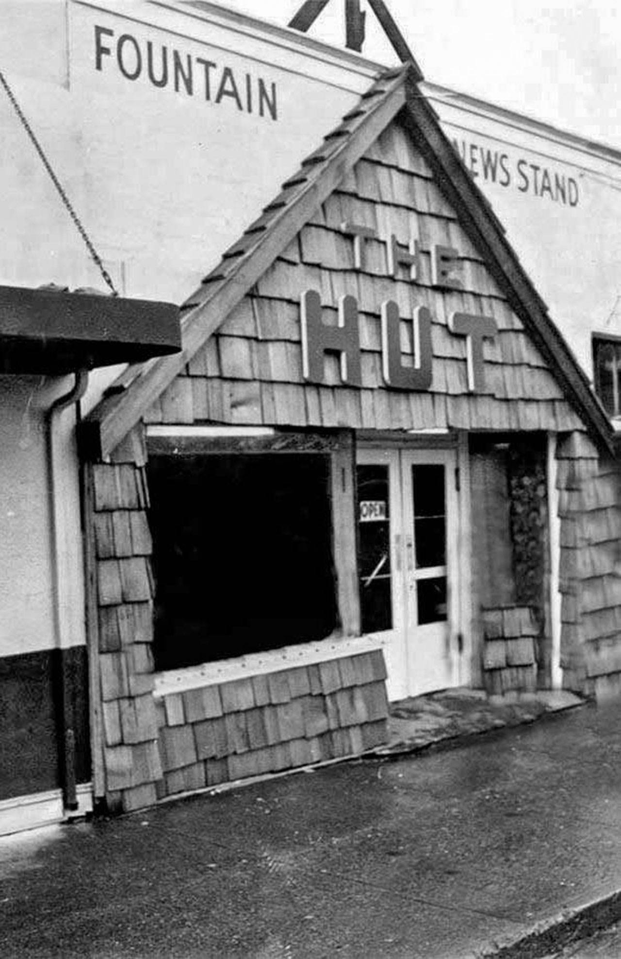 The Hut stood on Fourth and Lincoln streets in Port Angeles. (Carol Bolewicki)