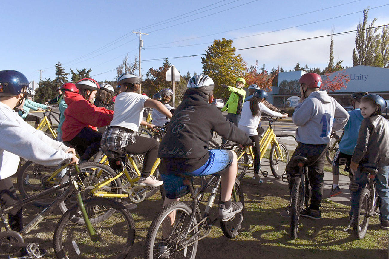 Blue Heron Middle School students pedal in a new curriculum in Port Townsend