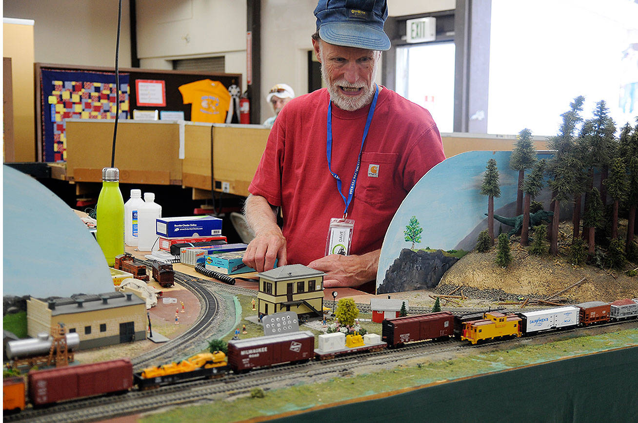 Train show travels to Clallam County fairgrounds