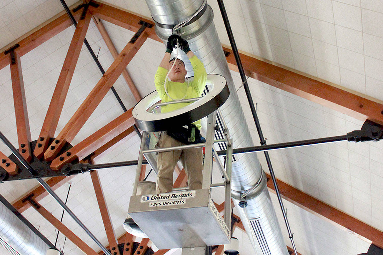 Fort Worden upgrades energy efficiency with solar, LED lights