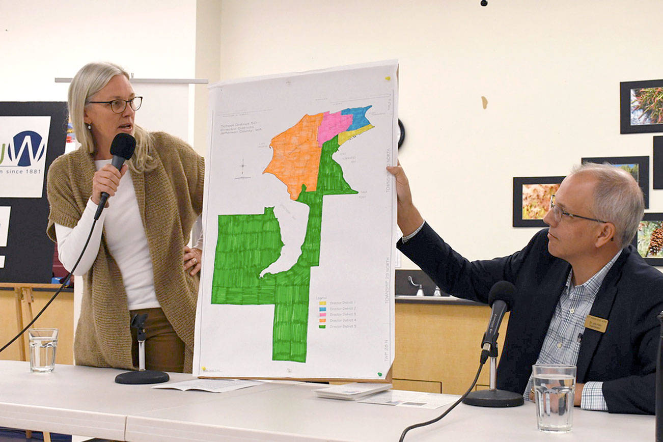 Port Townsend schools representatives tell of reapportionment measure