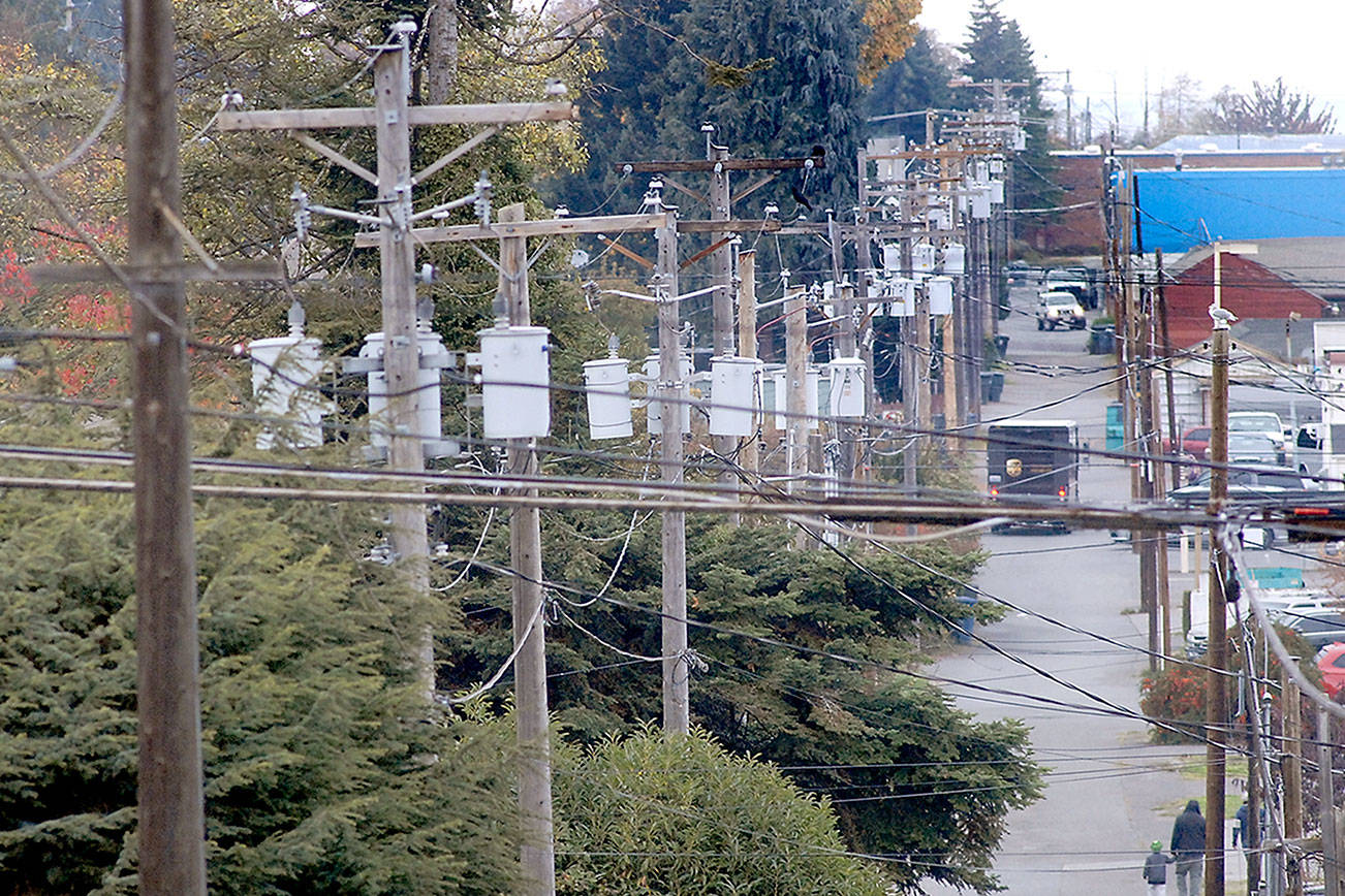 Power lines to be replaced in eight-block area of Port Angeles