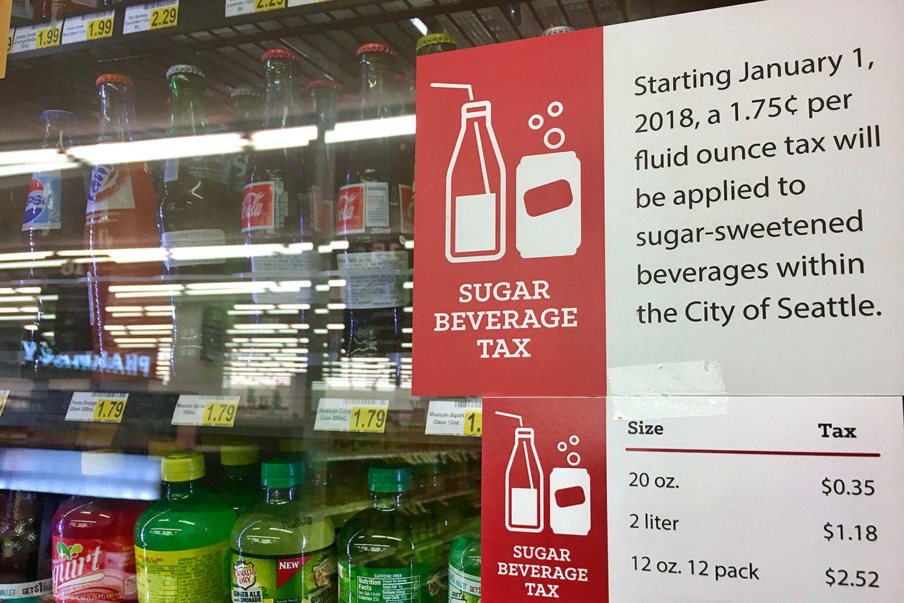 Washington voters asked to ban future soda taxes