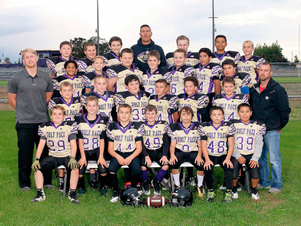 AREA SPORTS BRIEFS: Sequim Wolf Pack teams in youth football title games; Forks beats Stevens in middle school finale