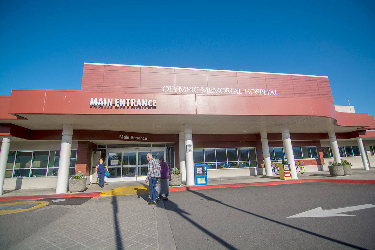 Olympic Medical Center commissioners unanimously decided Tuesday to sue the federal government over its cuts to Medicare reimbursement for off-site clinics. (Jesse Major/Peninsula Daily News)