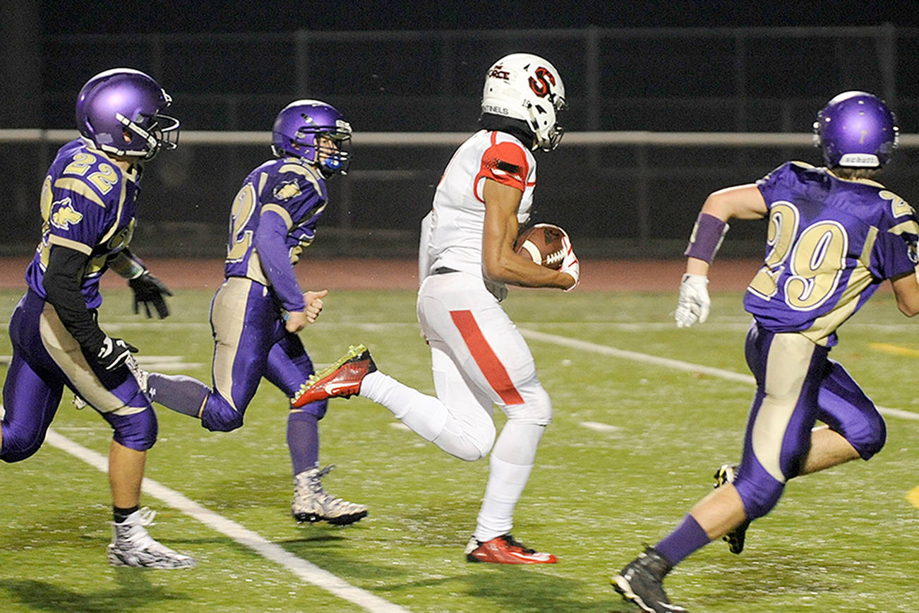STATE FOOTBALL: Loaded Steilacoom too much for Sequim to handle