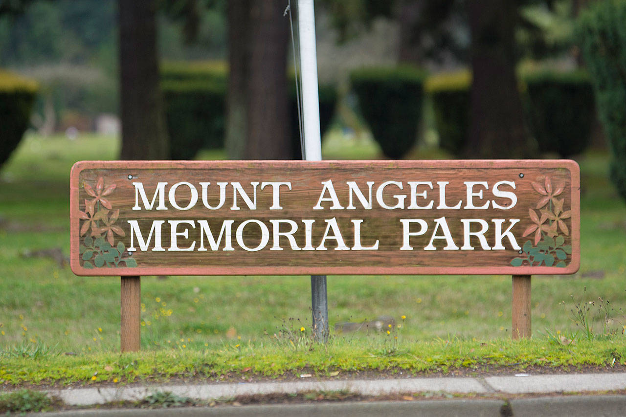 The state Department of Licensing has fined Mount Angeles Memorial Park and Crematory owner Danny Wakefield for reprocessing cremains without permission. (Jesse Major/Peninsula Daily News)