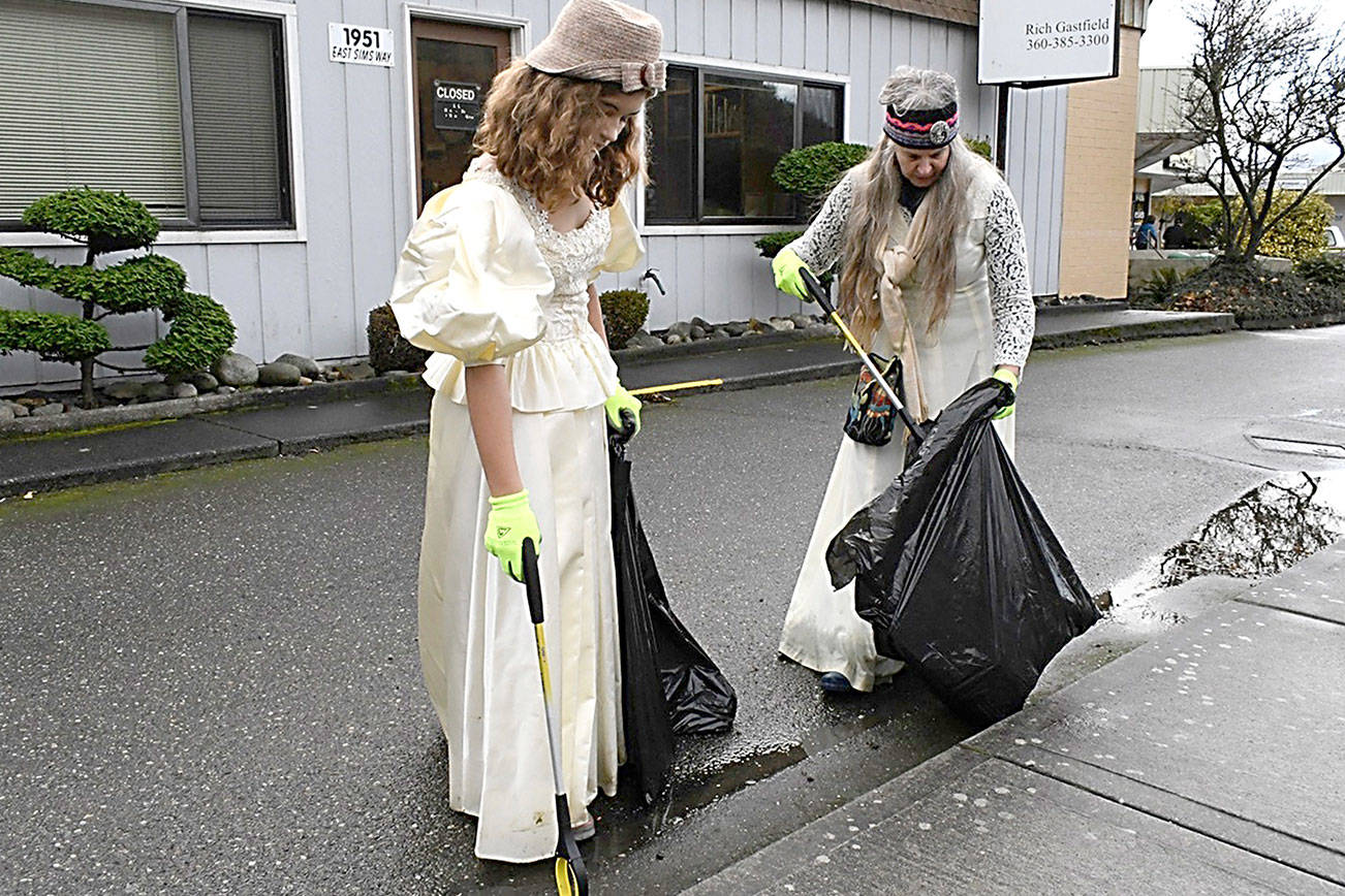 PHOTO: Litter-ally cleaning Port Townsend
