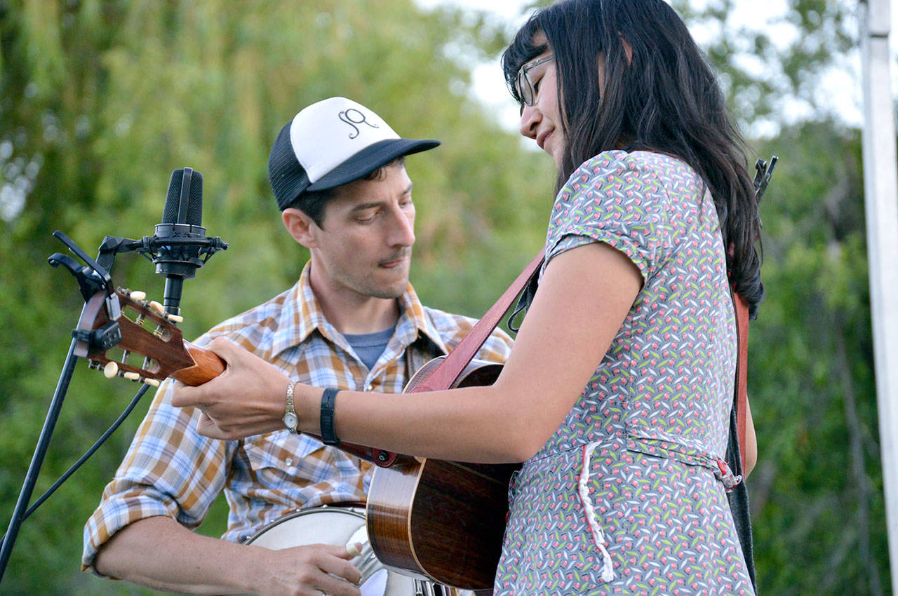 Squirrel Butter, a band with Charlie Beck and Charmaine Slaven, will perform in Colye on Sunday.