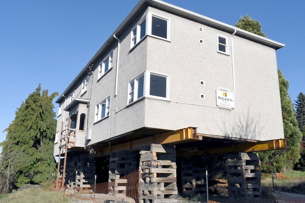 With some project management help from the Port Townsend city staff, the Cherry Street low income apartment project will begin this winter. (Jeannie McMacken/Peninsula Daily News)