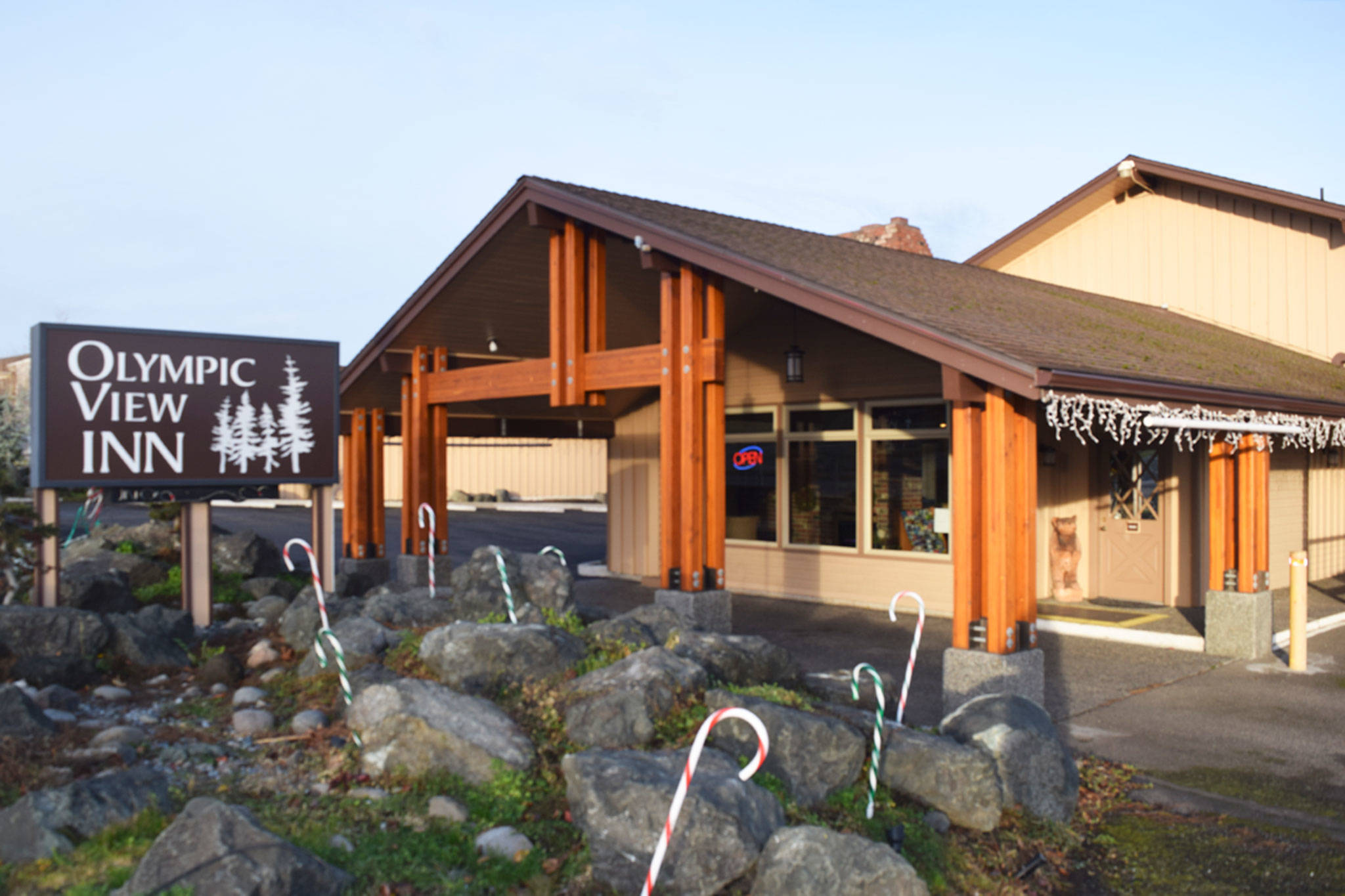 Olympic View Inn is under new ownership by Chintu Patel, a Forks resident, who bought the hotel and its property for about $2.6 million. (Erin Hawkins/Olympic Peninsula News Group)