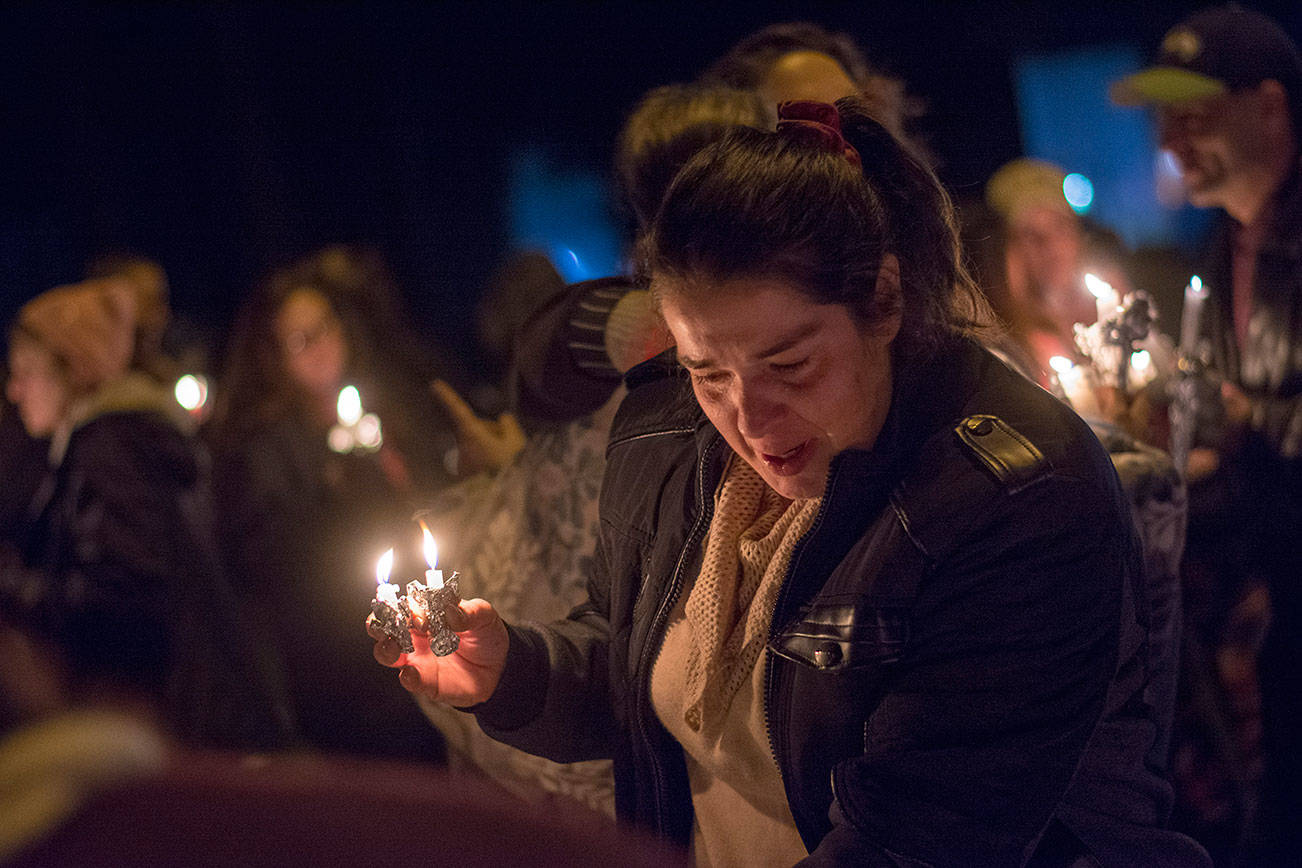 ‘Just amazing people’: Dozens gather in Port Angeles to remember triple homicide victims