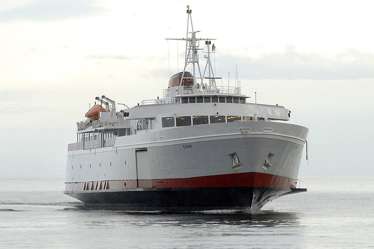 Coho ferry to be out of service for maintenance