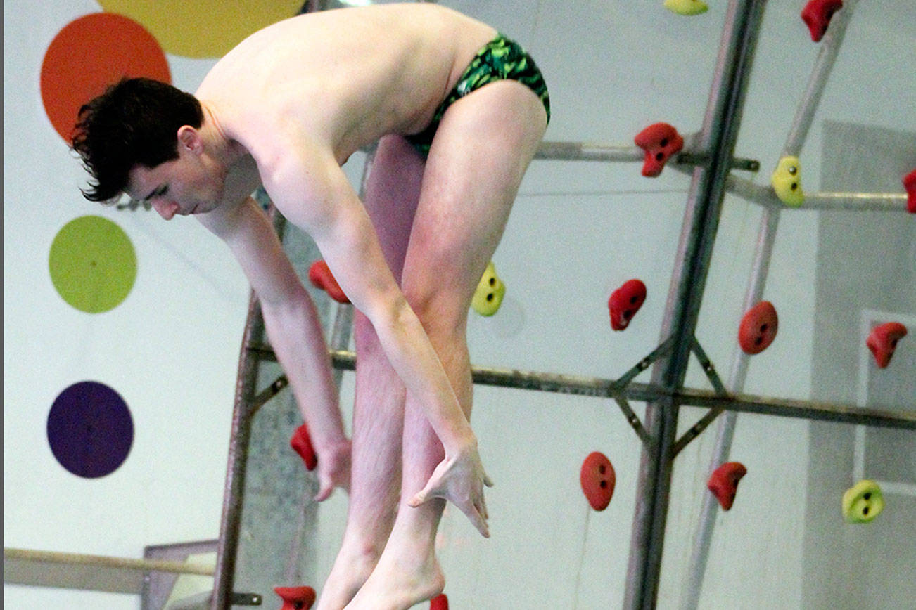 BOYS SWIMMING: Roughriders send seniors out with a win in final home meet