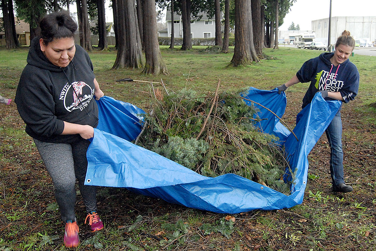 PHOTO: Port Angeles park gets cleanup day