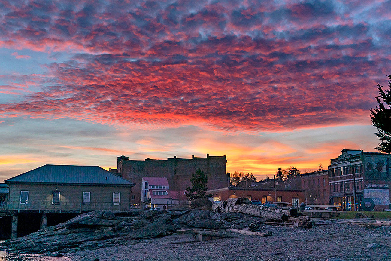 PHOTO: Splashes of color over Port Townsend