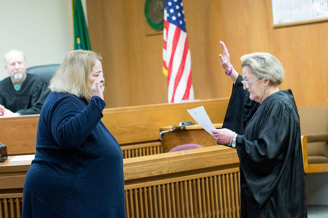 New judge makes history: Lauren Erickson first female Superior Court judge in Clallam County