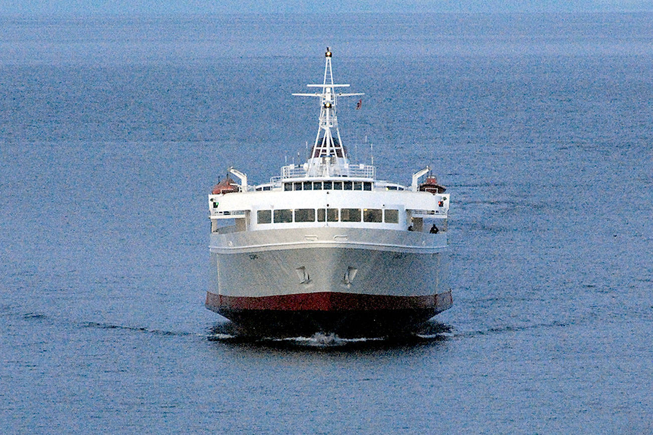 PHOTO: Ahoy, Coho — ferry returns after three-week dry dock maintenance